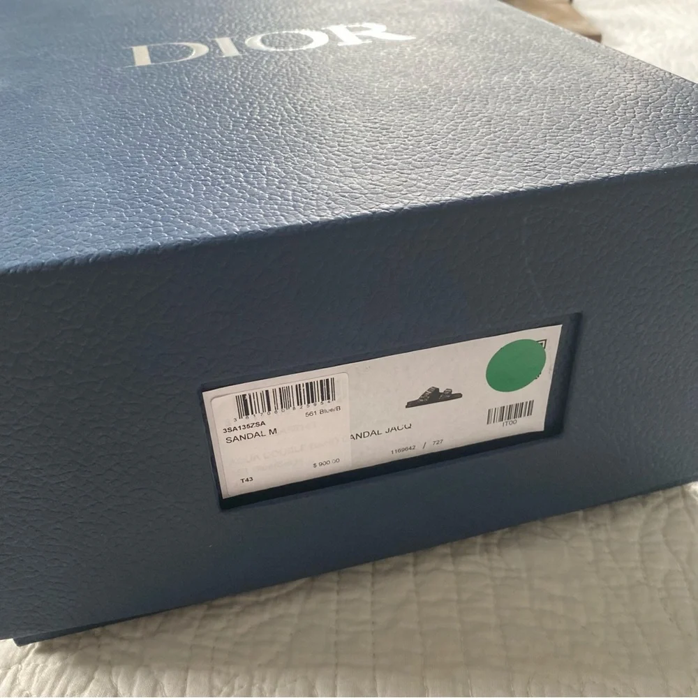 DIOR - Empty Shoe Box 10”x13.5”x5.25”